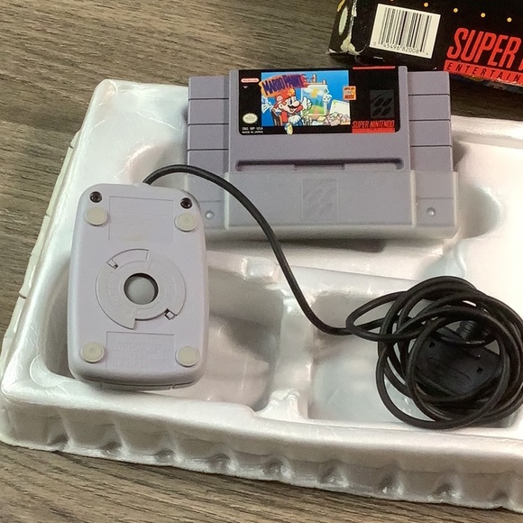 Super Nintendo MARIO PAINT w/ mouse and pad played <10x - Picture 5 of 15